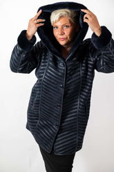 Women's exclusive lambskin coat Silvana